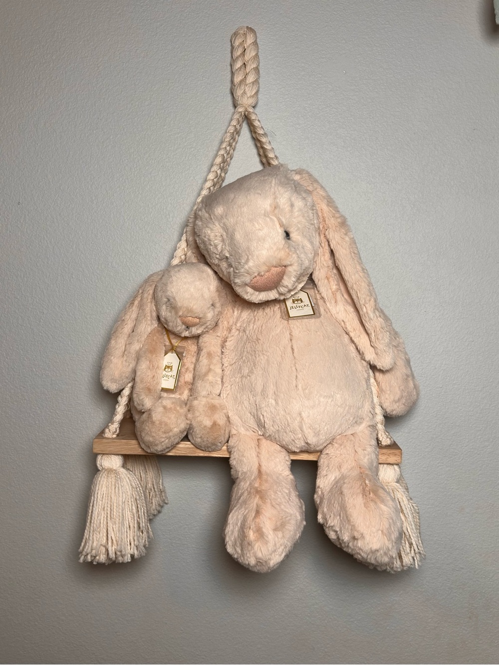 Jellycat Med & Huge Willow Bunny Bundle / BNWT
